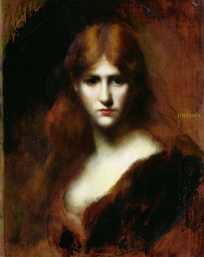 Ritratto di una donna da Jean Jacques Henner