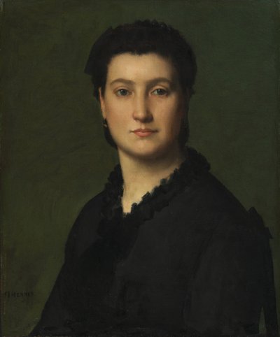 Ritratto di una donna da Jean Jacques Henner