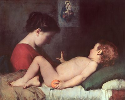 Il Bambino Risvegliato da Jean Jacques Henner