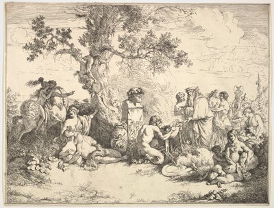 Sacrificio a Pan da Jean Jacques Lagrenee
