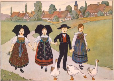 Il pasto finisce la domenica pomeriggio da Jean Jacques Waltz