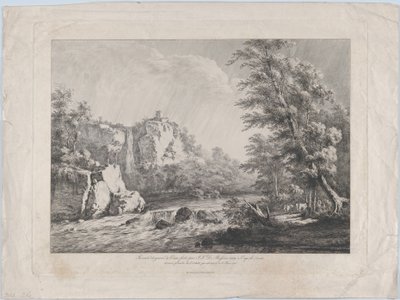 Betulla sradicata da una tempesta, 1809 da Jean Jacques de Boissieu