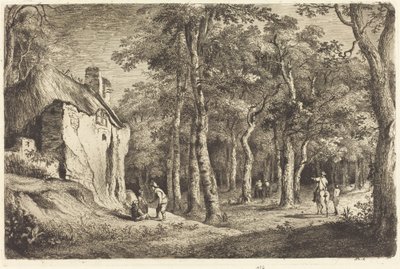 Entrata della foresta da Jean Jacques de Boissieu