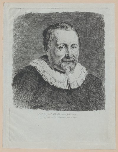 Ritratto, dopo Van Dyck, 1770 da Jean Jacques de Boissieu