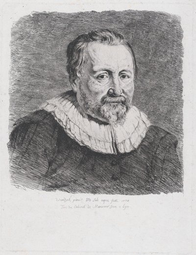 Ritratto, dopo Van Dyck da Jean Jacques de Boissieu