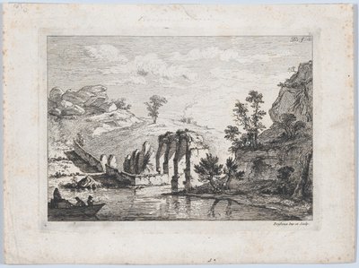 Rovine di un Acquedotto, 1763 da Jean Jacques de Boissieu