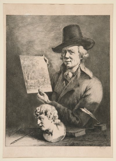 Autoritratto da Jean Jacques de Boissieu