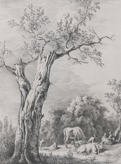 Primavera, dopo un disegno completato a Saint-Chamond da Jean Jacques de Boissieu