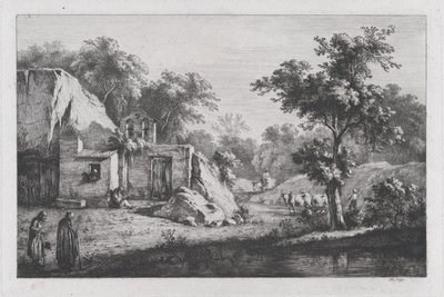 Il piccolo eremo, 1793 da Jean Jacques de Boissieu