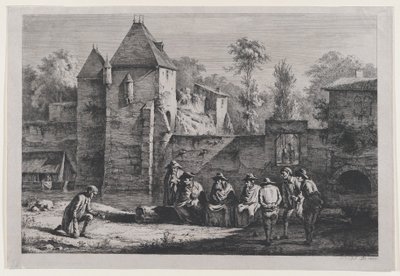 La Vecchia Porta di Vaise, Lione, 1803 da Jean Jacques de Boissieu