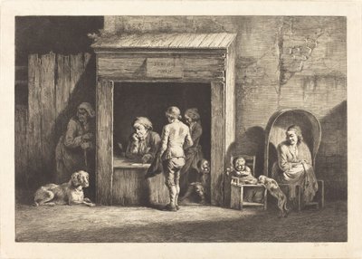 Lo scrivano pubblico da Jean Jacques de Boissieu