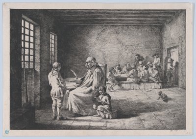 Il maestro di scuola da Jean Jacques de Boissieu
