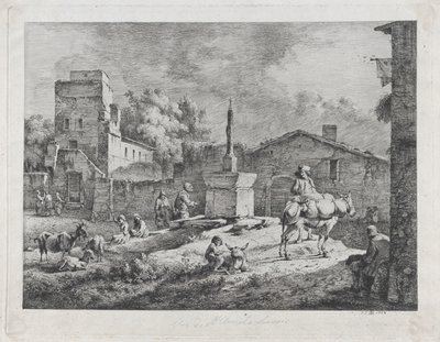 Vista di Saint-Andéol da Jean Jacques de Boissieu