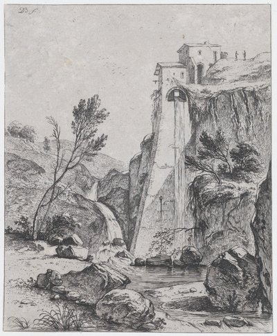 Cascata dopo Breenberg da Jean Jacques de Boissieu
