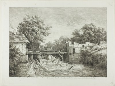 Mulino ad acqua da Jean Jacques de Boissieu