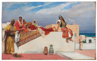Un idillio pomeridiano da Jean Joseph Benjamin Constant