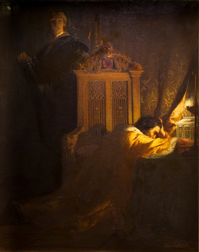 Amleto e il re da Jean Joseph Benjamin Constant