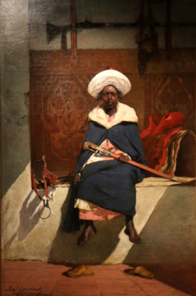 Il boss marocchino Tahamy. da Jean Joseph Benjamin Constant
