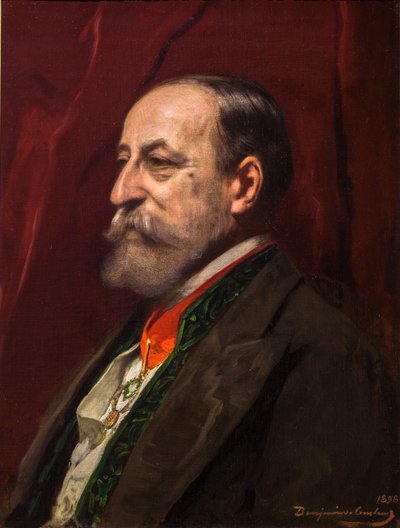 Ritratto di Camille Saint-Saens da Jean Joseph Benjamin Constant
