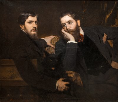 Ritratto dei miei due figli da Jean Joseph Benjamin Constant