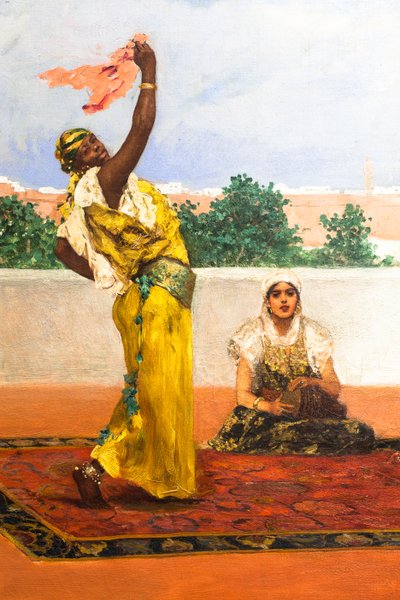 La danza delle sciarpe, 1880 circa (olio su tela) da Jean Joseph Benjamin Constant