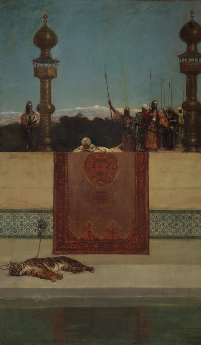 La Tigre del Sultano da Jean Joseph Benjamin Constant