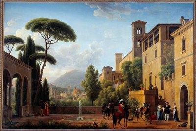 Partenza da Bayard de Brescia da Jean Joseph Bidault
