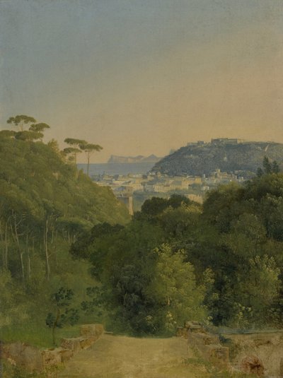 Vista sulla baia di Napoli da Jean Joseph Xavier Bidauld
