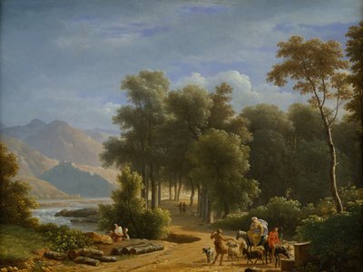 Paesaggio da Jean Joseph Xavier Bidauld