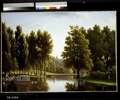 Il parco a Mortefontaine da Jean Joseph Xavier Bidauld