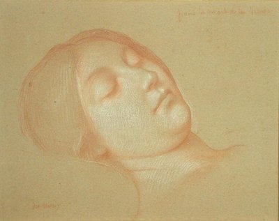 Studio per la morte della Vergine da Jean Jules Antoine Lecomte du Nouy