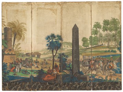 Les Francais en Egypte da Jean Julien Deltil, 1791 – 1863