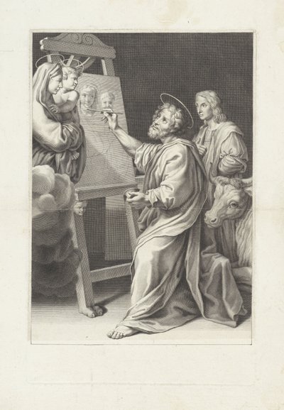 Luca dipinge Maria da Jean Langlois