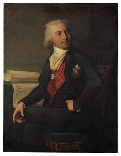 Ritratto di Friedrich Karl Ludwig, Duca di Schleswig-Holstein-Sonderburg-Beck 1757-1816, 1798 da Jean Laurent Monnier