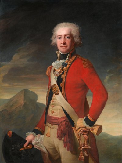 Tenente Colonnello Francis Richardson, 1° Foot Guards, 1792 da Jean Laurent Mosnier