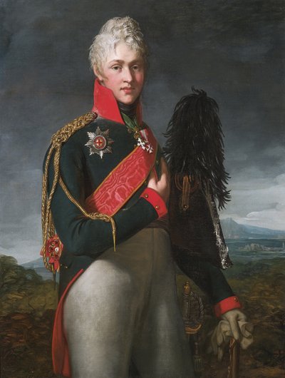 Ritratto di Arkadi Alexandrovich Suvorov, Conte Rymniksky da Jean Laurent Mosnier