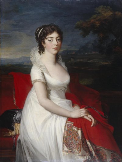 Ritratto della contessa Obolenskaya, 1806 da Jean Laurent Mosnier