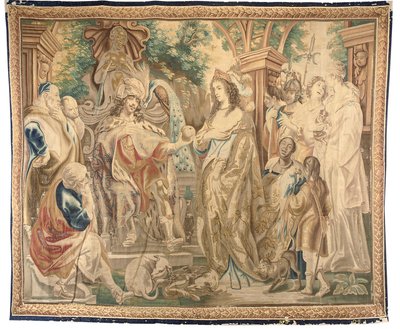 Arazzo di Bruxelles da un set di sei da Jean Le and Eggermans Daniel II Clerc