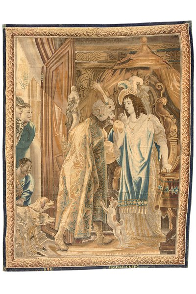 Arazzo di Bruxelles da un set di sei, c.1650 da Jean Le and Eggermans Daniel II Clerc