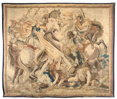 Arazzo di Bruxelles da un set di sei, c.1650 da Jean Le and Eggermans Daniel II Clerc
