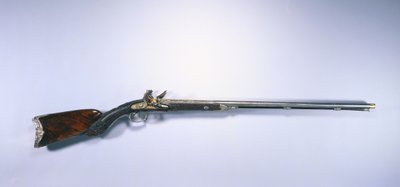 Fucile sportivo a doppia canna a pietra focaia di Napoleone I Bonaparte da Jean Le Page