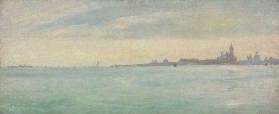 Venezia Vista dal Giardino Pubblico, 1873 da Jean Lecomte du Nouy