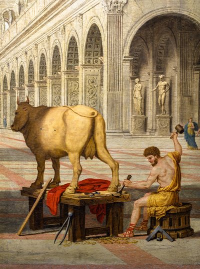 Dedalo e Pasiphaé da Jean Lemaire
