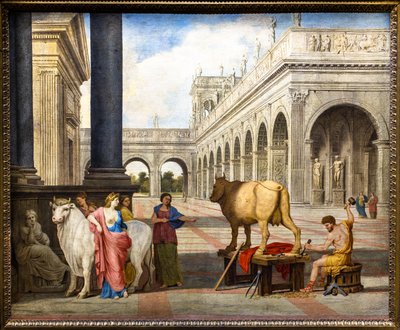 Dedalo e Pasiphaé da Jean Lemaire