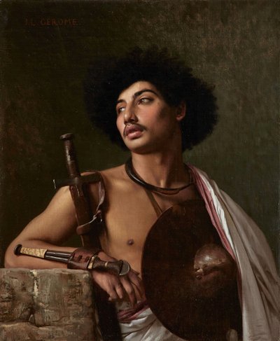 Un guerriero Bischari da Jean Leon Gerome