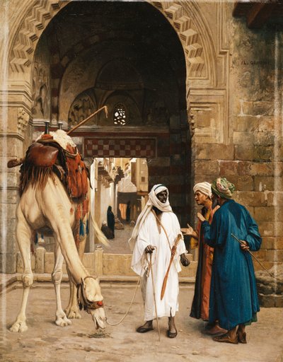 Una disputa tra arabi da Jean Leon Gerome