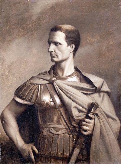 Ritratto di Giulio Cesare, mezzo busto da Jean Leon Gerome