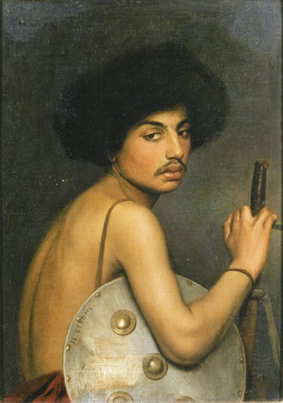 Guerriero Bisharin, 1872 da Jean Leon Gerome