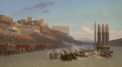 Corsa delle Bighe da Jean Leon Gerome