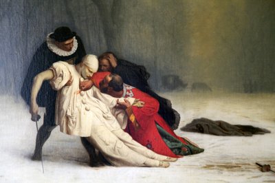 Duello dopo un Ballo in Maschera, 1857 da Jean Leon Gerome